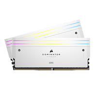 Corsair Dominator Titanium RGB 64 GB (2 × 32 GB) DDR5 Memoria RAM 6.600MHz CL32 Intel XMP
