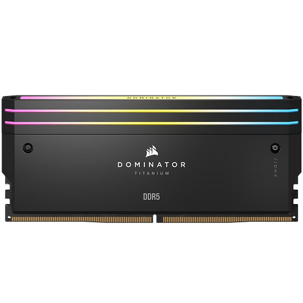 Corsair DOMINATOR Titanium RGB Black 64GB 2x32GB 6600MHz  Memoria RAM DDR5 CL32