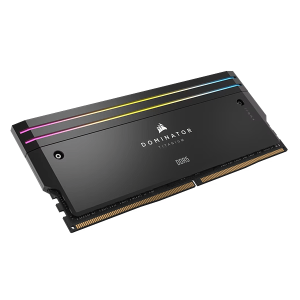 Corsair DOMINATOR Titanium RGB Black 64GB 2x32GB 6600MHz  Memoria RAM DDR5 CL32