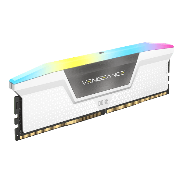 Corsair Vengeance RGB 32GB 2x16GB 6000MHz  Memoria RAM DDR5 CL36 Blanca