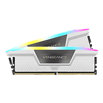 Corsair Vengeance RGB 32GB 2x16GB 6000MHz  Memoria RAM DDR5 CL36 Blanca