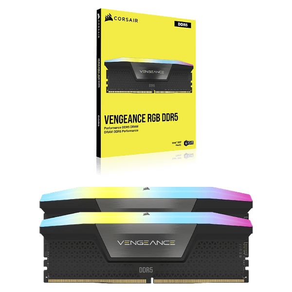 Corsair Vengeance RGB DDR5 64GB 2X32GB CL40 5600MHz  Memoria RAM