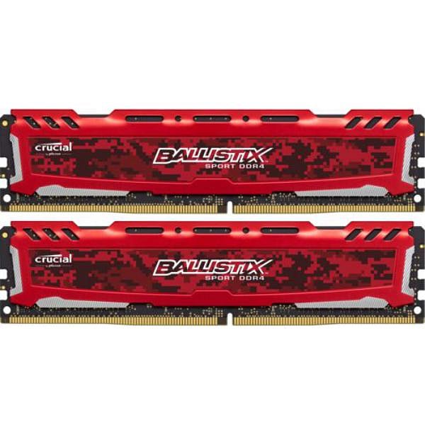 Crucial Ballistix DDR4 2400Mhz 8x2 16GB DIMM  Memoria RAM