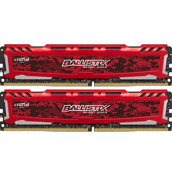 Crucial Ballistix DDR4 2400Mhz 8x2 16GB DIMM  Memoria RAM