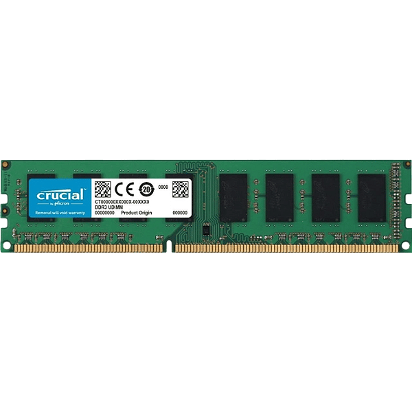 Crucial DDR3 1600MHz 4GB DIMM  Memoria RAM