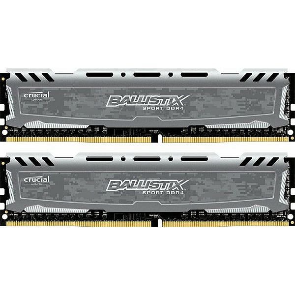 Crucial Ballistix Sport LT 16GB 8x2 2400MHz  Memoria DDR4