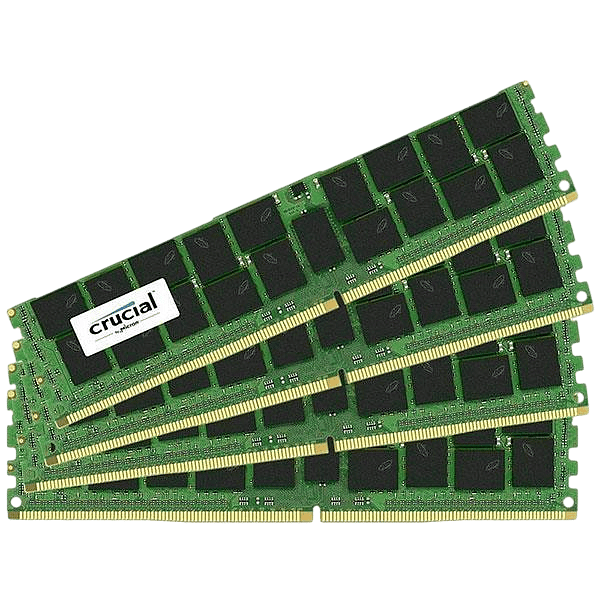 Crucial DDR4 2133Mhz 64GB 4 x 16GB DIMM ECC 2RX4  RAM
