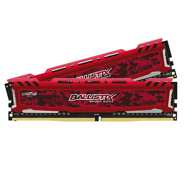 Crucial Ballistix Sport LT DDR4 2400 8GB 2x4G CL16  RAM
