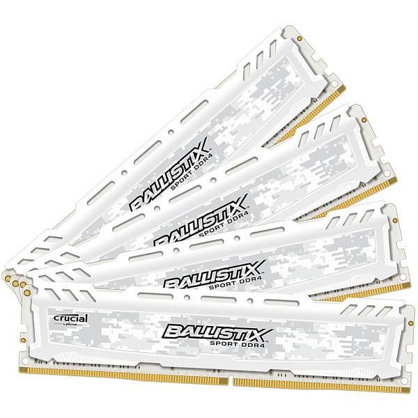 Crucial Ballistix Sport LT DDR4 2400MHz 64GB4x16C16  RAM