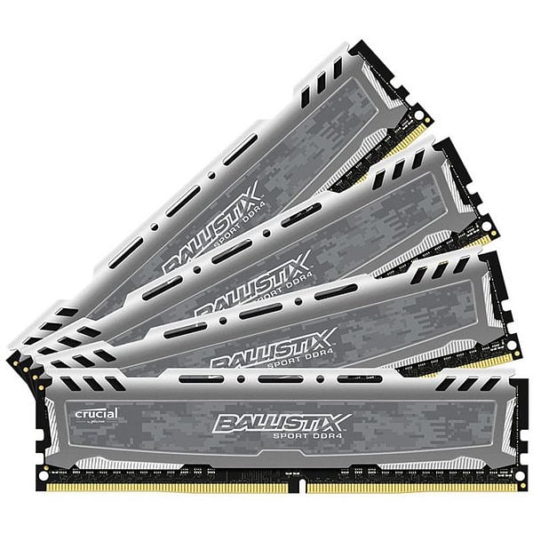 Crucial Ballistix Sport LT DDR4 2400MHz 16GB4x4 CL16  RAM
