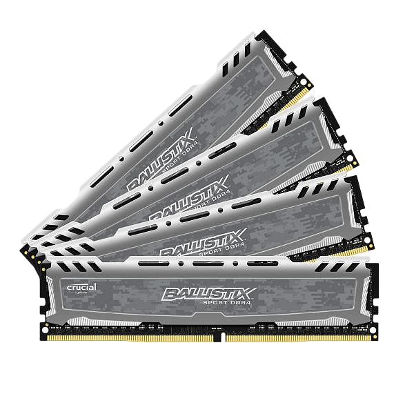 Crucial Ballistix Sport LT DDR4 2400MH 32GB4x8G CL16  RAM