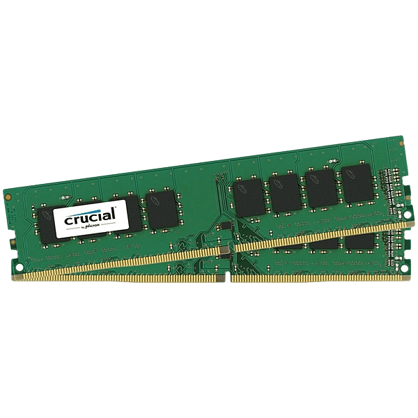 Crucial DDR4 2400MHz 8GB 2x4 CL17 SR x8  Memoria RAM