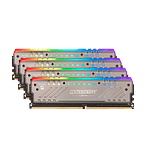 Ballistix Tracer RGB DDR4 2666MHz 32GB 8GBx4  Memoria RAM