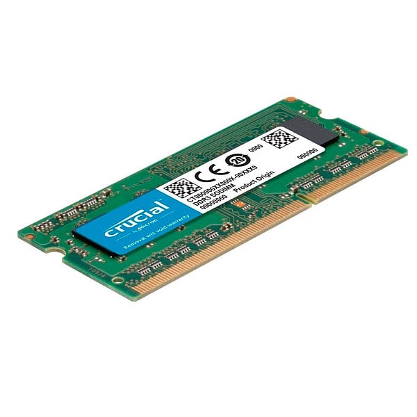 Crucial DDR3 1066Mhz 4GB SO DIMM MAC  Memoria RAM