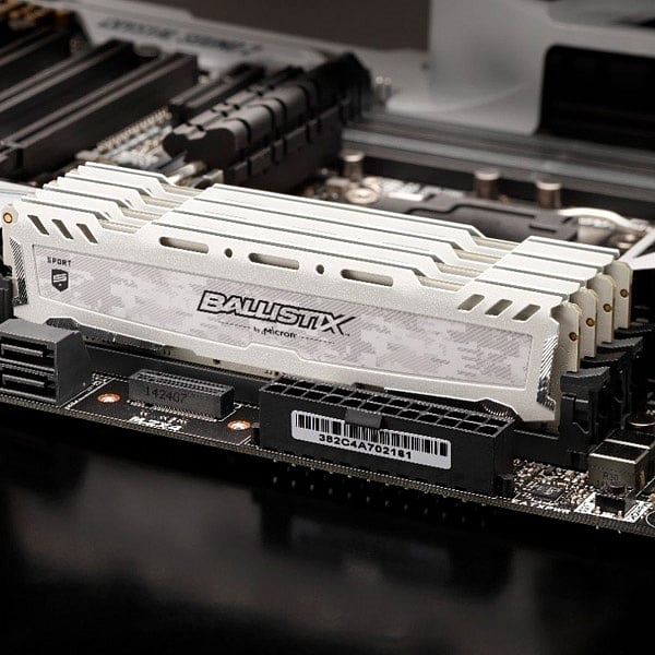 Crucial Ballistix Sport LT DDR4 3200MHz 8GB blanco  RAM