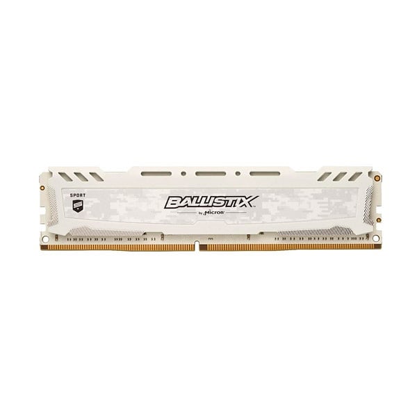 Crucial Ballistix Sport LT DDR4 3200MHz 16GB blanco  RAM