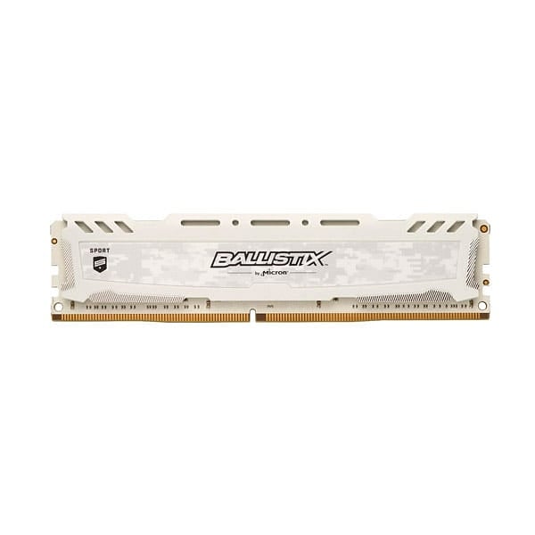 Crucial Ballistix Sport LT DDR4 3000MHz 16GB blanco  RAM