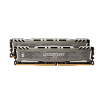 Ballistix Sport LT DDR4 2666MHz 16GB 8x2  Memoria RAM
