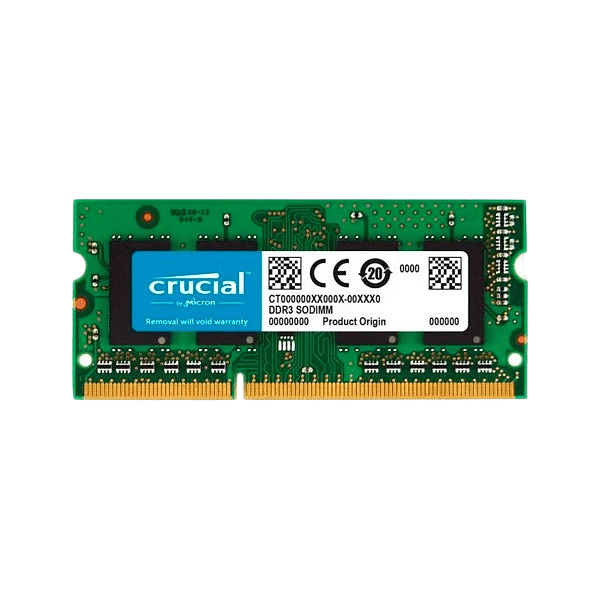 Crucial DDR3 1333 Mhz 8GB SO DIMM Apple  Memoria RAM