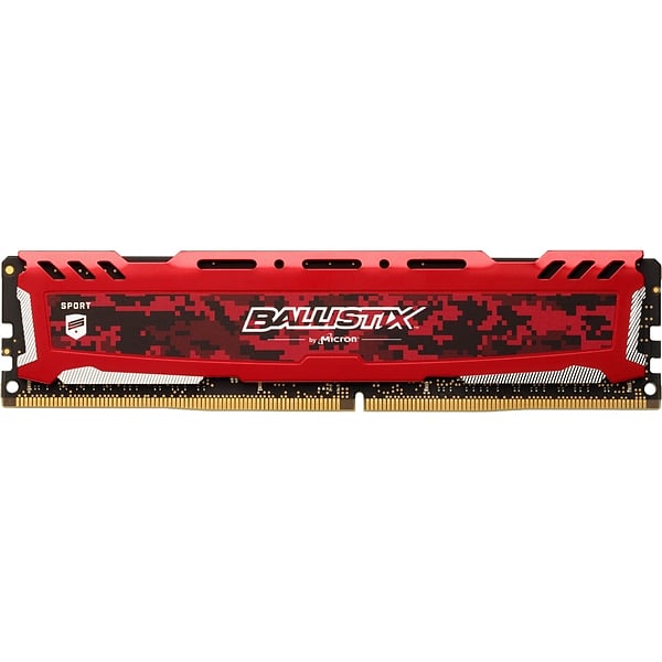 Crucial Ballisitx Sport DDR4 3200MHz 8GB CL16 Roja  Memoria