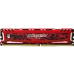 Crucial Ballisitx Sport DDR4 3200MHz 8GB CL16 Roja  Memoria