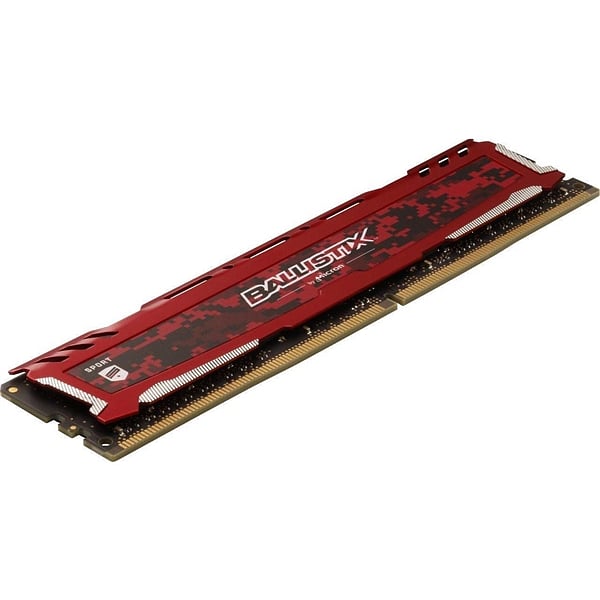 Crucial Ballisitx Sport DDR4 3200MHz 8GB CL16 Roja  Memoria
