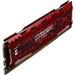 Crucial Ballisitx Sport DDR4 3200MHz 8GB CL16 Roja  Memoria