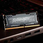 Crucial Ballisitix Sport DDR4 2666MHz 4GB SODIMM  RAM Crucial Ballisitix Sport DDR4 2666MHz 4GB SODIMM  RAM