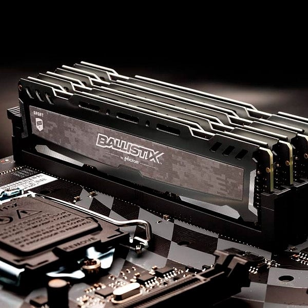 Ballistix Sport LT Gray DDR4 3000MHz 8GB CL15  Memoria RAM