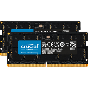 Crucial 96GB Kit 2 x 48GB DDR5 5600MHz Memoria RAM SODIMM CL46