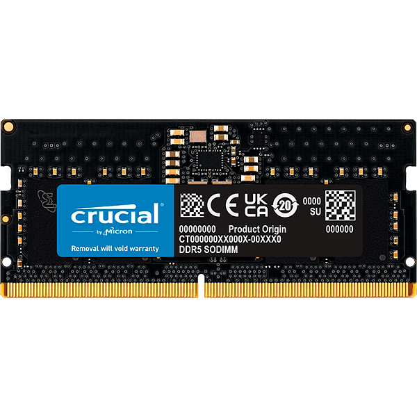 Crucial DDR5 8GB 4800Mhz SODIMM  Memoria RAM