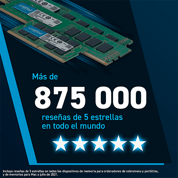 Crucial DDR5 8GB 4800Mhz SODIMM  Memoria RAM