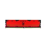 GOODRAM IRDM DDR4 2400MHz 4GB CL15 SR Rojo  Memoria RAM