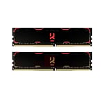 GOODRAM IRDM DDR4 2400MHz 8GB 2x4 CL15 SR Negro  Memoria