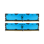 GOODRAM IRDM DDR4 2400MHz 8GB 2x4 CL15 SR Azul  Memoria