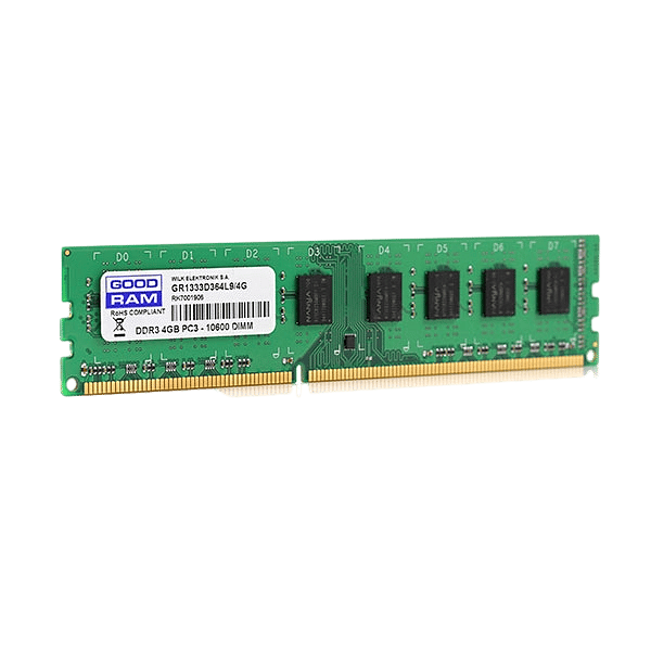 GOODRAM DDR3 1333MHz 4GB CL9 DR  Memoria RAM