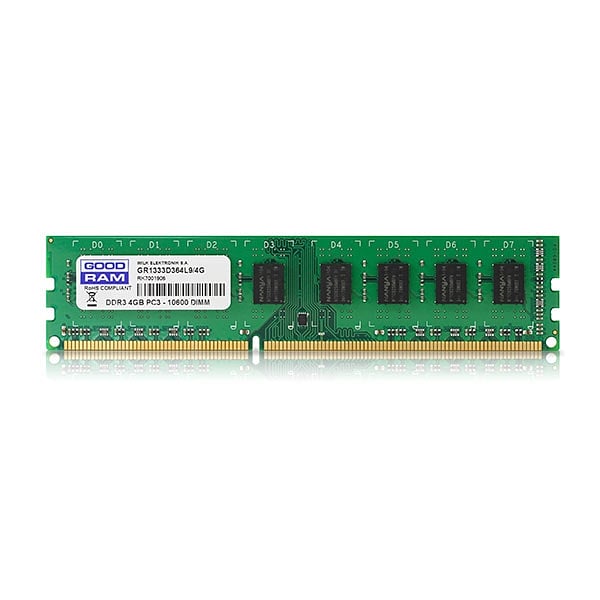 GOODRAM DDR3 1333MHz 4GB CL9 DR  Memoria RAM