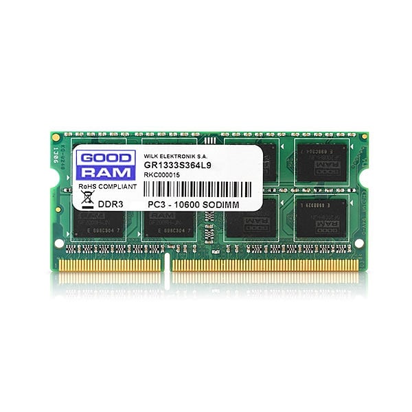 GOODRAM DDR3 1333MHz 8GB CL9 SODIMM  Memoria RAM