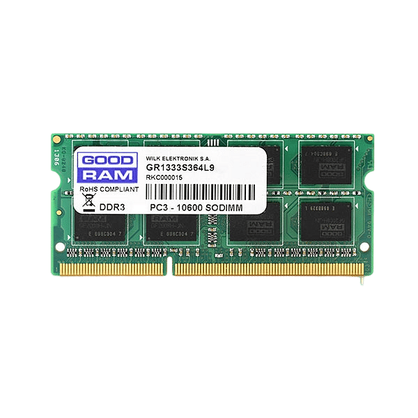 GOODRAM DDR3 1333MHz 8GB CL9 SODIMM  Memoria RAM