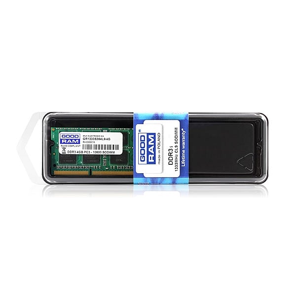 GOODRAM DDR3 1333MHz 8GB CL9 SODIMM  Memoria RAM