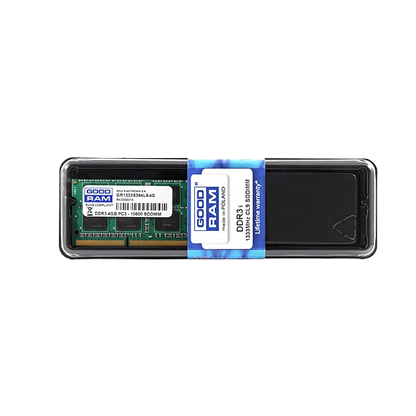 GOODRAM DDR3 1333MHz 8GB CL9 SODIMM  Memoria RAM