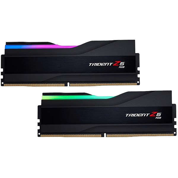 GSkill Kit 64GB 2 x 32GB DDR5 6400MHz Trident Z5 RGB CL32 Black  Memoria RAM