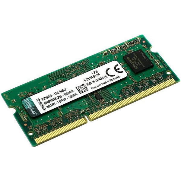 Kingston ValueRAM DDR3L 1600Mhz 4GB SODIMM  Memoria RAM