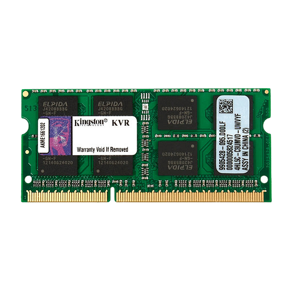 Kingston ValueRAM DDR3 8GB 1600MHz  Memoria SODIMM DDR3
