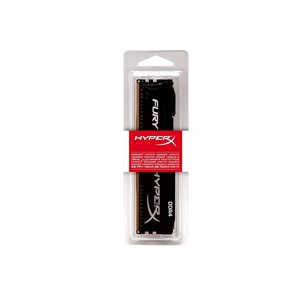 HyperX Fury DDR4 2666Mhz 16GB Negra CL16  Memoria RAM
