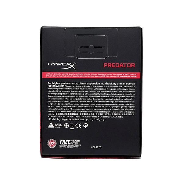 HyperX Predator RGB DDR4 3200MHz 16GB 2x8  Memoria RAM