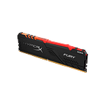 HyperX Fury RGB DDR4 2666MHz 8GB CL16  Memoria RAM HyperX Fury RGB DDR4 2666MHz 8GB CL16  Memoria RAM
