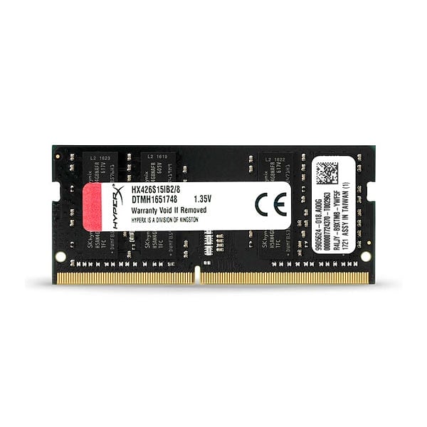 HyperX Impact DDR4 3200MHz 8GB CL20 12V SODIMM  RAM