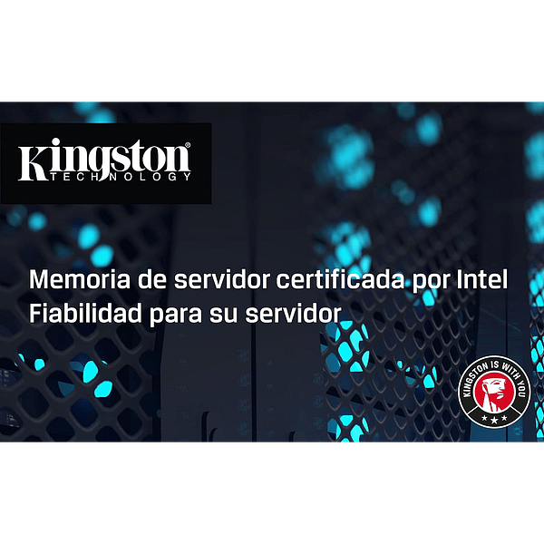 Kingston Server Premier 64GB DDR5 ECC 5600MHz CL46  Memoria para Servidor