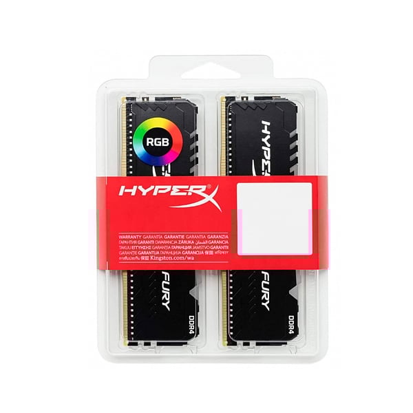 HyperX Fury RGB RAM 32 GB 2 x 16 GB 3200Mhz  DDR4